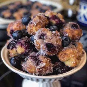 Blueberry Fritter Bites